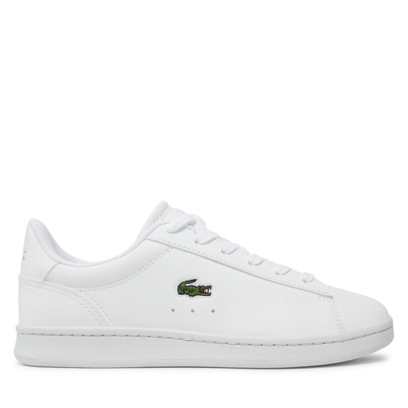 Сникърси Lacoste Carnaby Set 224 3 Suj 7-48SUJ001321G Бял цвят на ниска цена