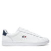 Сникърси Lacoste Carnaby Set 7-48SMA0111 Бял цвят на ниска цена