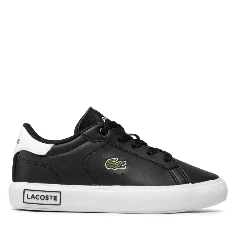 Сникърси Lacoste Powercourt 0721 1 Suc 7-41SUC0014312 Черен цвят на ниска цена