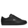 Сникърси Lacoste Powercourt 7-49SMA0081 Черен цвят на ниска цена