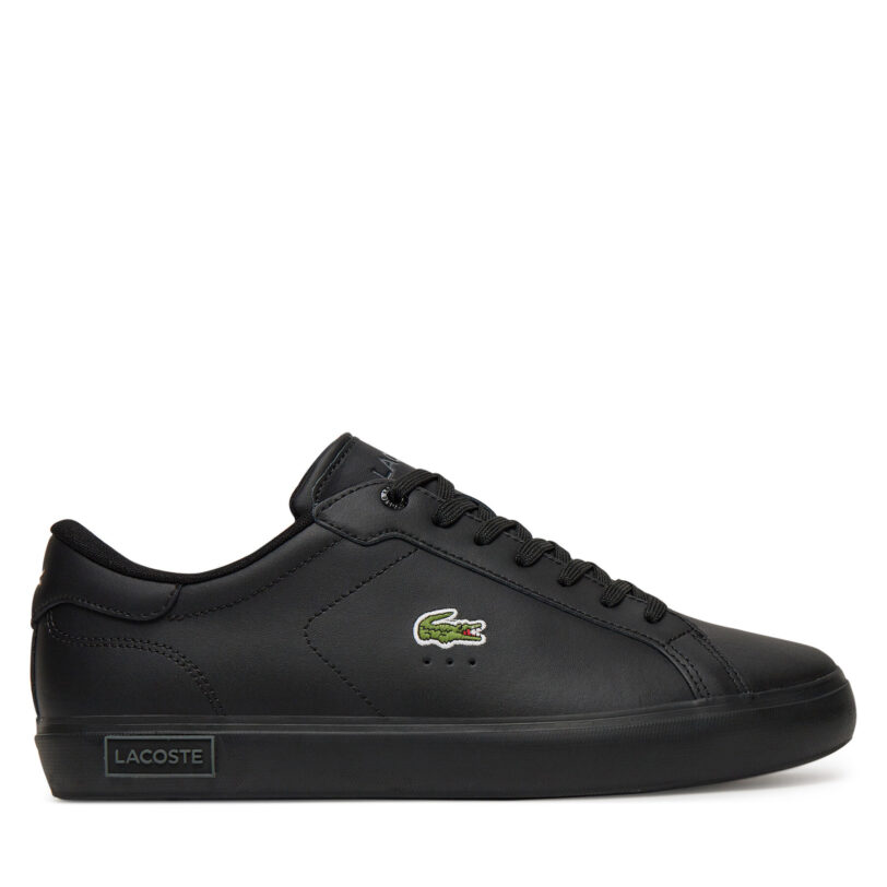Сникърси Lacoste Powercourt 7-49SMA0081 Черен цвят на ниска цена