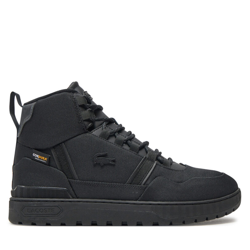 Сникърси Lacoste T-Clip Mid Trainers 7-48SMA0040 Черен цвят на ниска цена