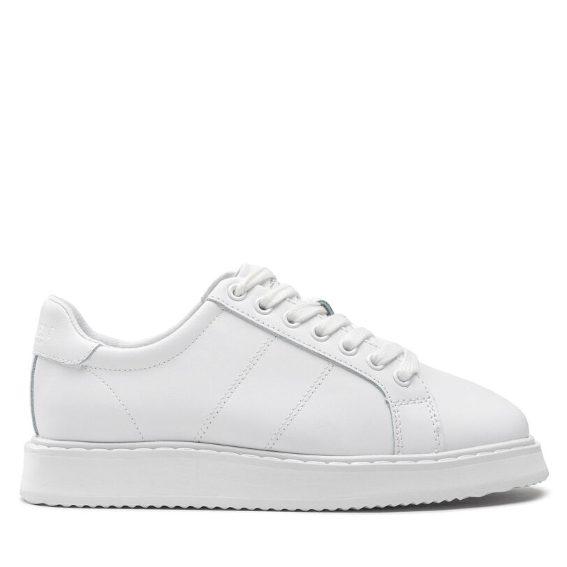 Сникърси Lauren Ralph Lauren Angeline 4 802875887001 Бежов цвят на ниска цена