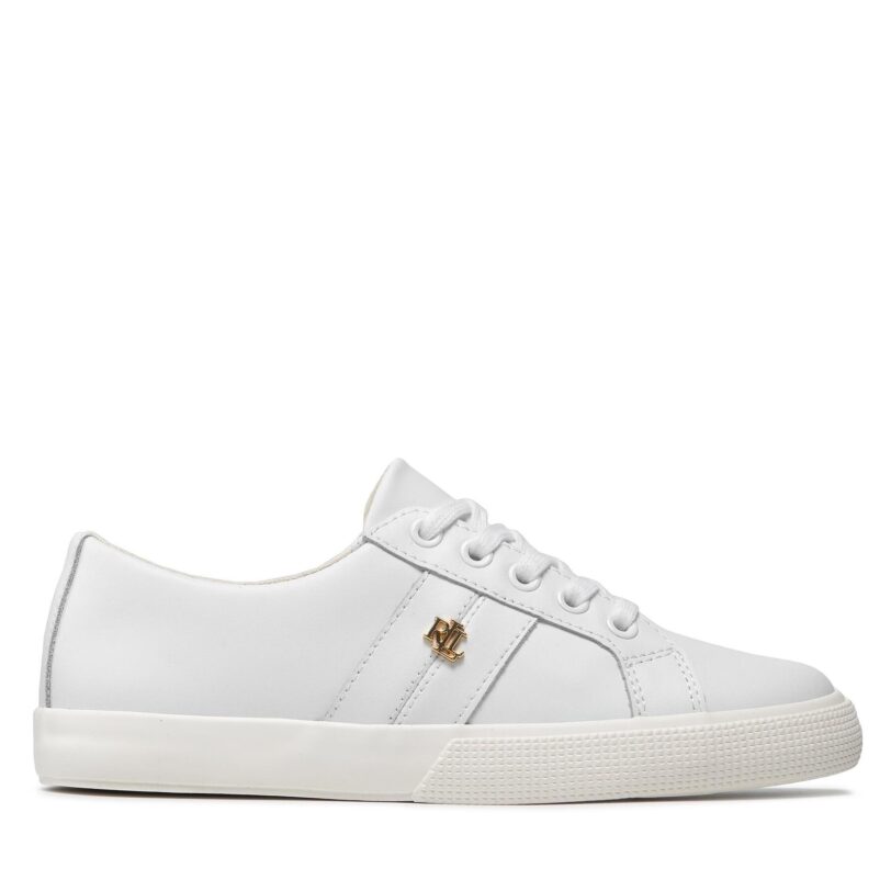 Сникърси Lauren Ralph Lauren Janson II 802830937006 Бял цвят на ниска цена