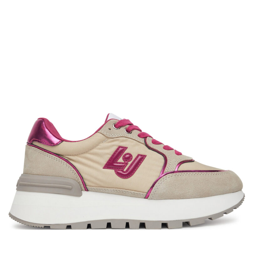 Сникърси Liu Jo Amazing 25 BA5049 PX003 Бежов цвят на ниска цена