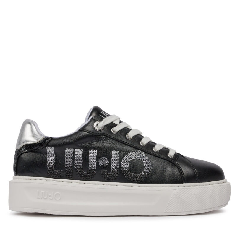 Сникърси Liu Jo Kylie 22 BA4071 PX479 Черен цвят на ниска цена