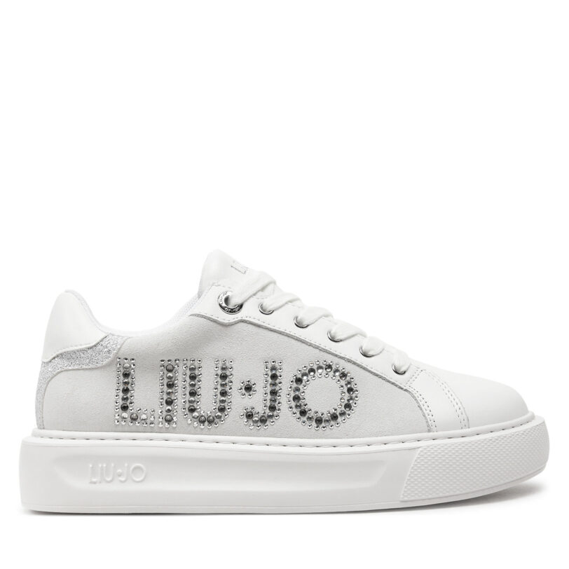 Сникърси Liu Jo Kylie BF4061 PX230 Бял цвят на ниска цена