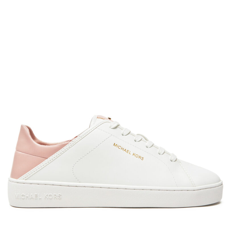 Сникърси MICHAEL Michael Kors Jenny Lace Up 43T4JNFS1L Бял цвят на ниска цена