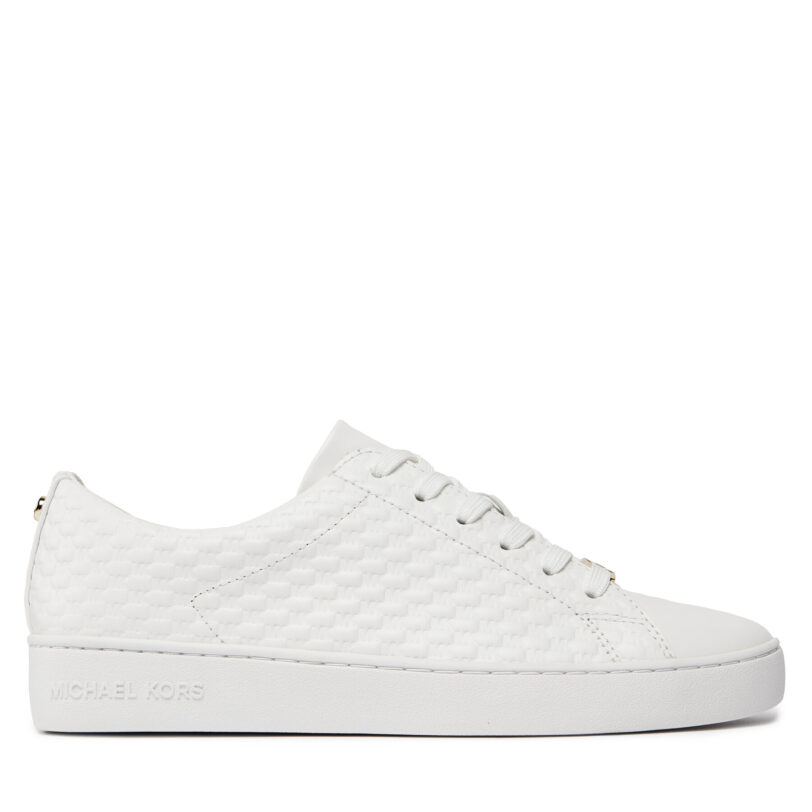 Сникърси MICHAEL Michael Kors Keaton Lace Up 43R4KTFS1L Бял цвят на ниска цена