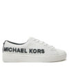 Сникърси MICHAEL Michael Kors Keaton Lace Up 43R5KEFS1L Бял цвят на ниска цена