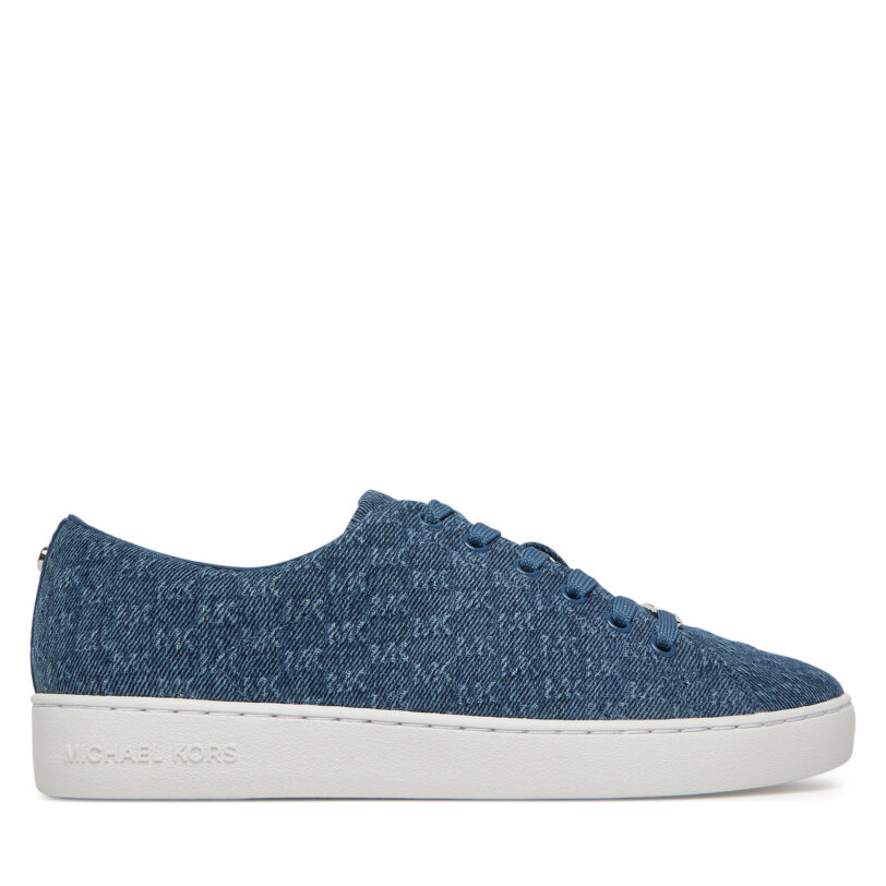 Сникърси MICHAEL Michael Kors Keaton Lace Up 43S5KTFS1D Син цвят на ниска цена