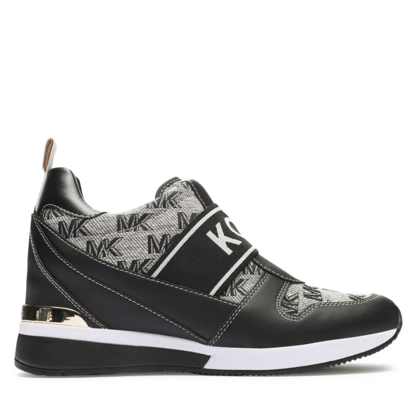 Сникърси MICHAEL Michael Kors Maven Slip On Trainer 43F3MVFP2Y Черен цвят на ниска цена