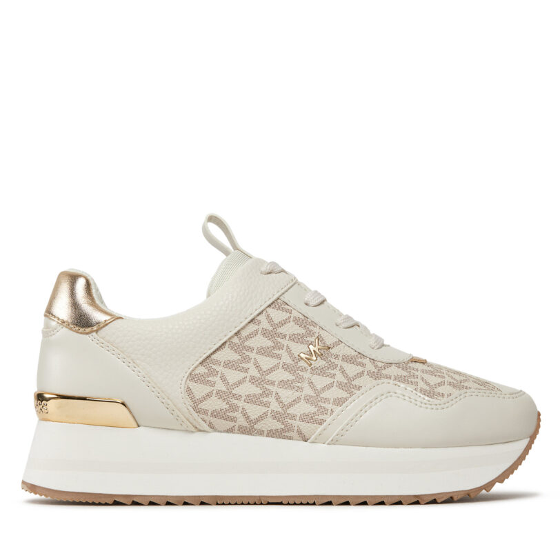 Сникърси MICHAEL Michael Kors Raina Trainer 43R4RNFSAB Екрю цвят на ниска цена
