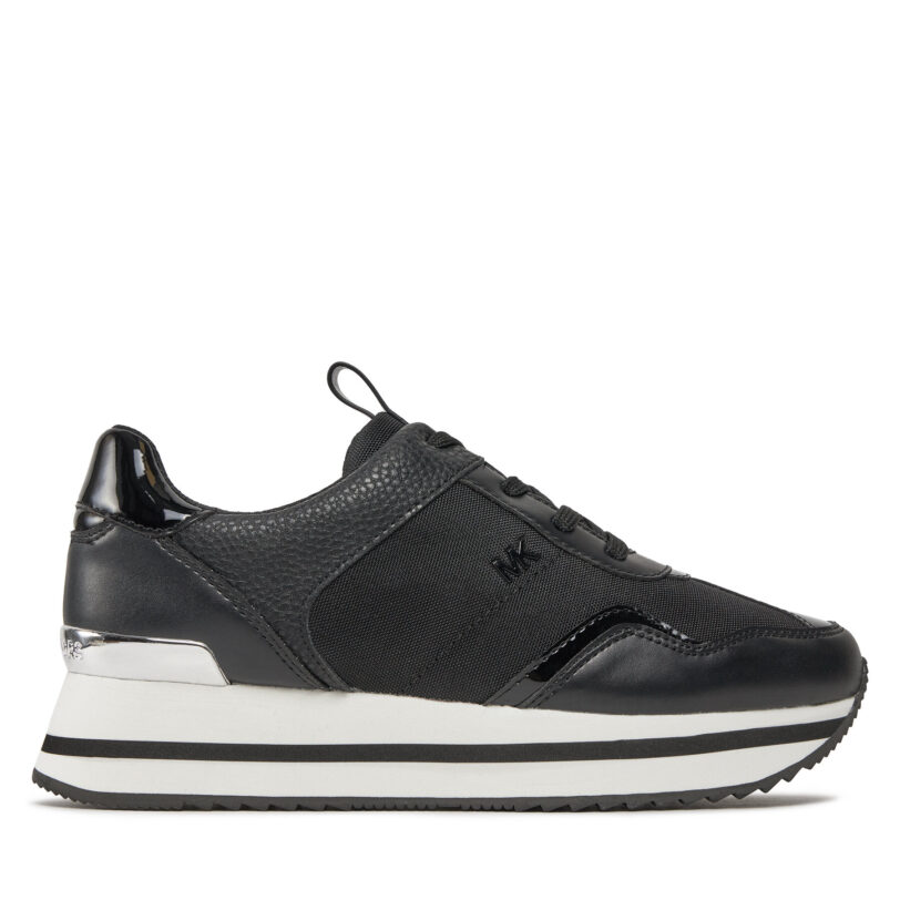 Сникърси MICHAEL Michael Kors Raina Trainer 43R4RNFSAD Черен цвят на ниска цена