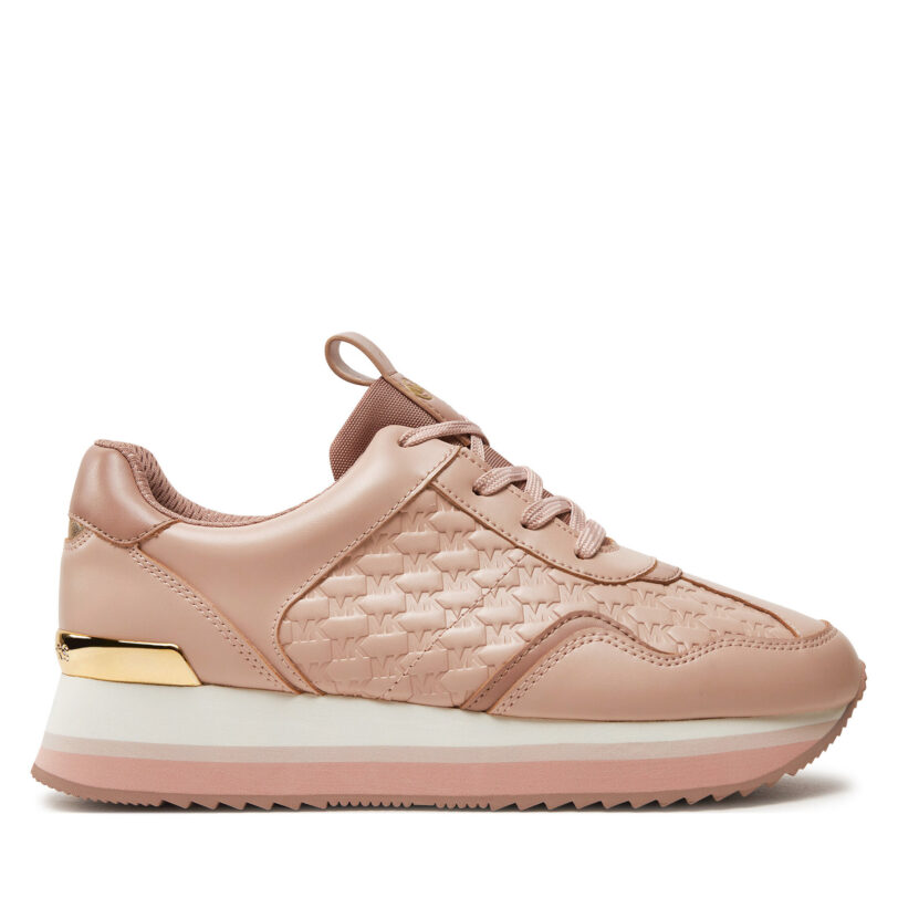 Сникърси MICHAEL Michael Kors Raina Trainer 43T4RNFSBL Розов цвят на ниска цена