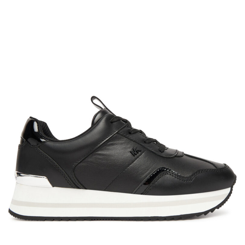 Сникърси MICHAEL Michael Kors Raina Trainer 43T5RNFS1L Черен цвят на ниска цена