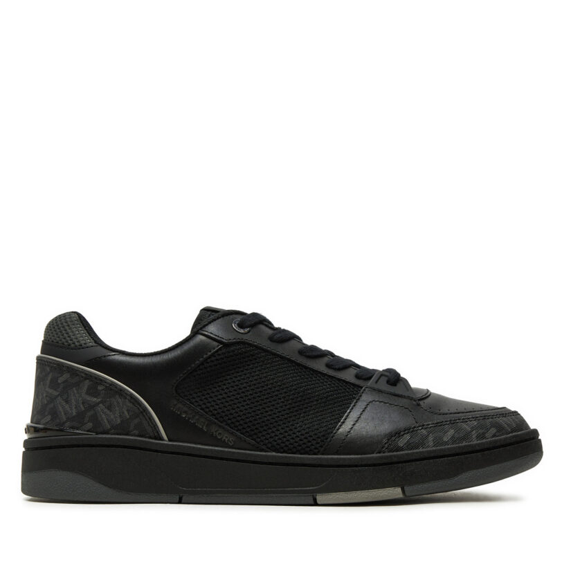 Сникърси MICHAEL Michael Kors Rebel Empire Monogram 42F4RBFS1D Черен цвят на ниска цена