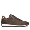 Сникърси MICHAEL Michael Kors Rhodes 43T5RHFS3L Кафяв цвят на ниска цена