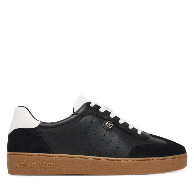 Сникърси MICHAEL Michael Kors Scotty 43F4SCFS5L Черен цвят на ниска цена