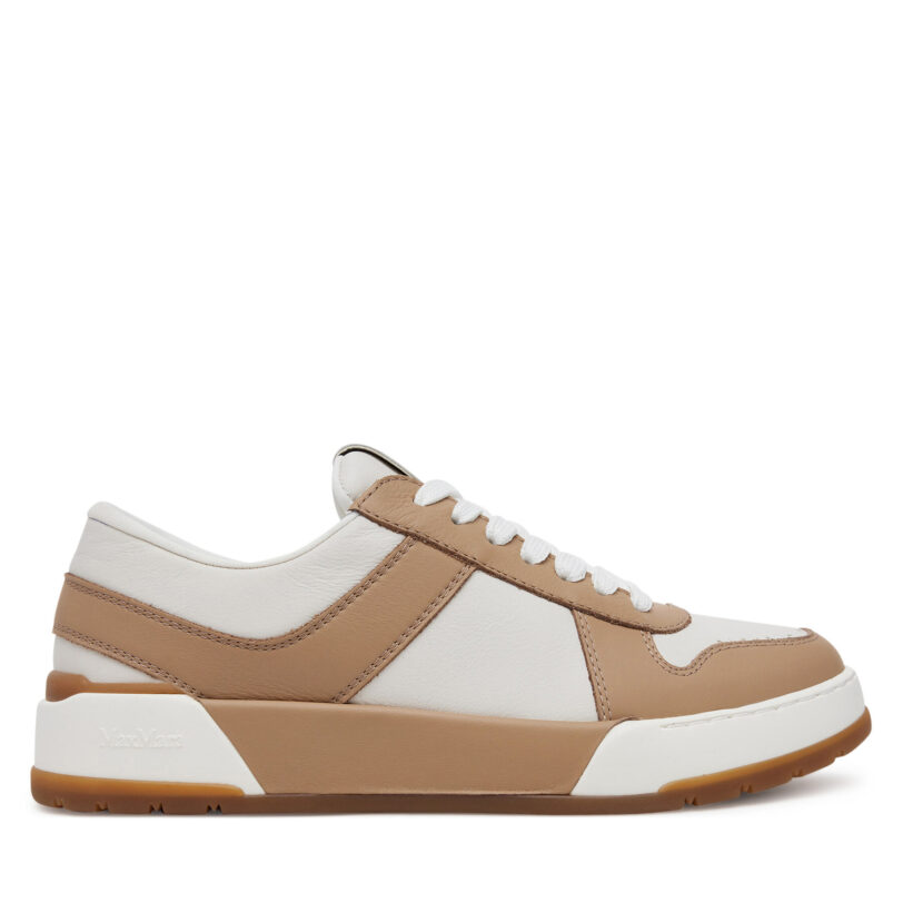 Сникърси Max Mara Chill 2514761091650 Бял цвят на ниска цена