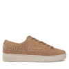 Сникърси Michael Kors Keaton Lace up 43R5KEFS1S Кафяв цвят на ниска цена