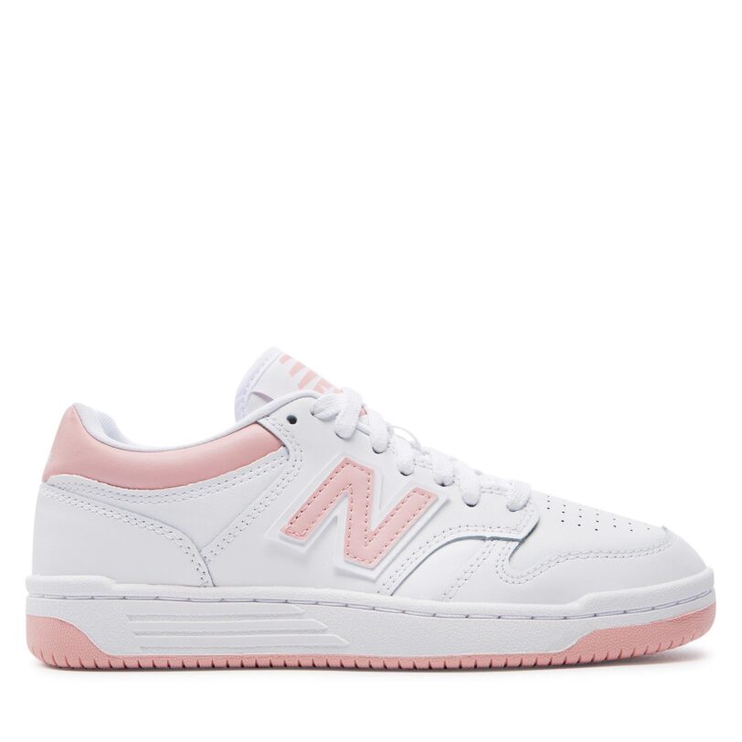 Сникърси New Balance BB480LOP Бял цвят на ниска цена