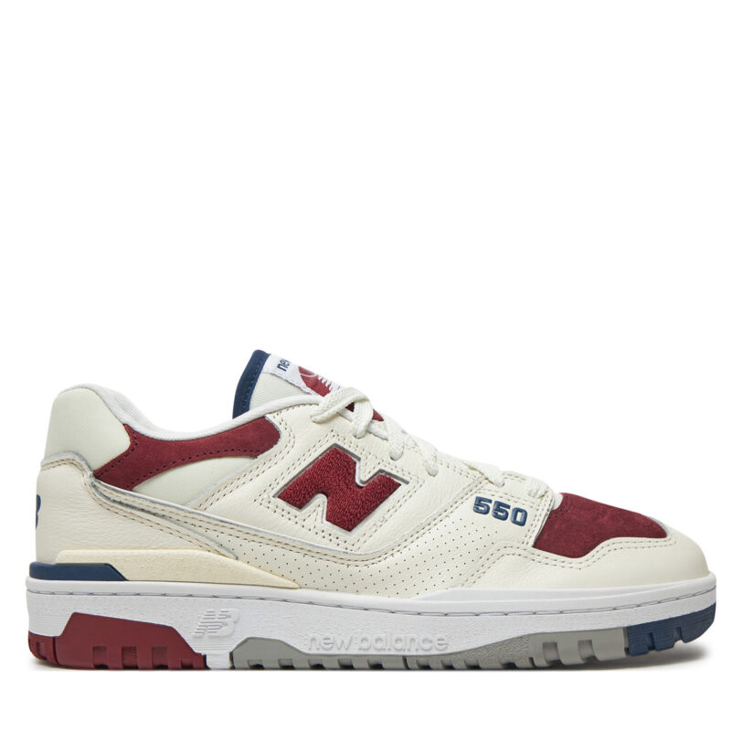 Сникърси New Balance BB550VRC Бял цвят на ниска цена