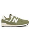 Сникърси New Balance GC574GCE Зелен цвят на ниска цена