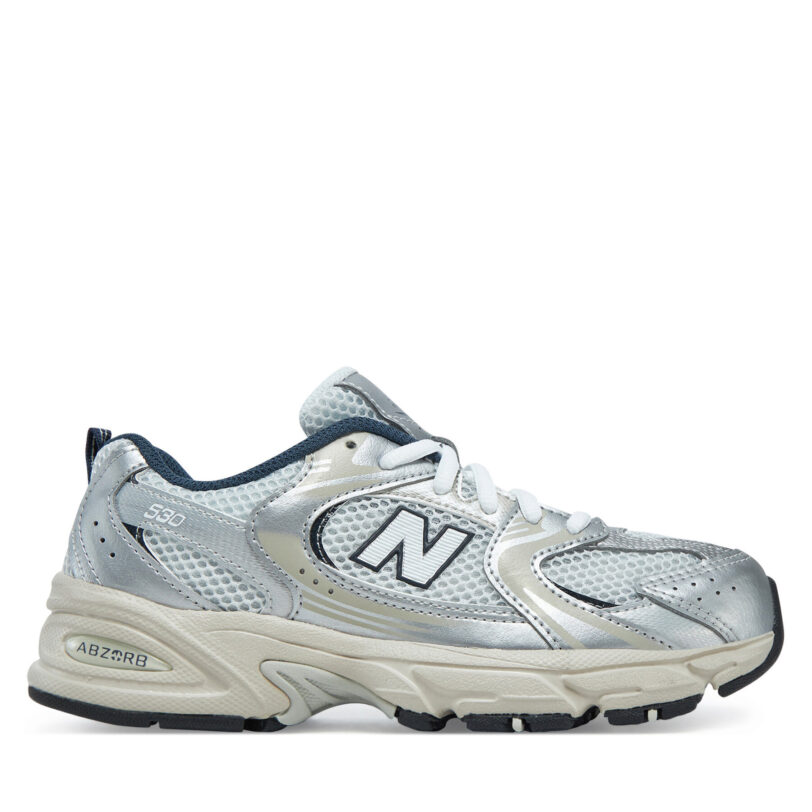 Сникърси New Balance GR530KA Сребрист цвят на ниска цена