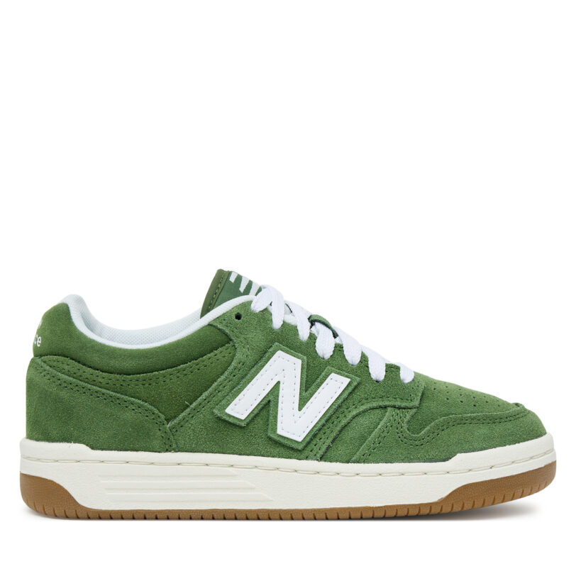 Сникърси New Balance GSB480SA Зелен цвят на ниска цена