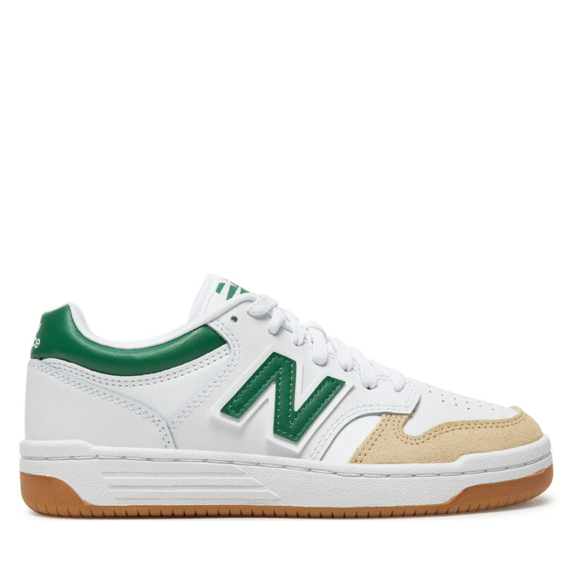 Сникърси New Balance GSB480SG Бял цвят на ниска цена