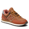 Сникърси New Balance ML574OMA Кафяв цвят на ниска цена
