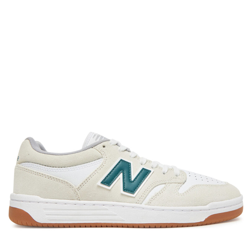 Сникърси New Balance NM480JDI Бял цвят на ниска цена