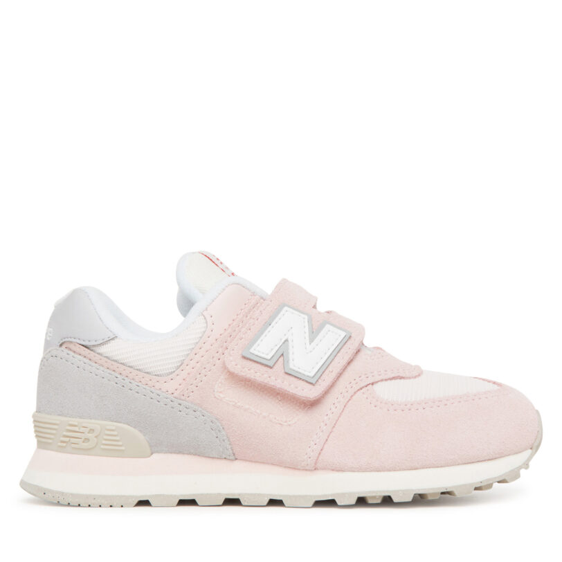 Сникърси New Balance PV574BKM Розов цвят на ниска цена