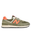 Сникърси New Balance U574BGR Каки цвят на ниска цена