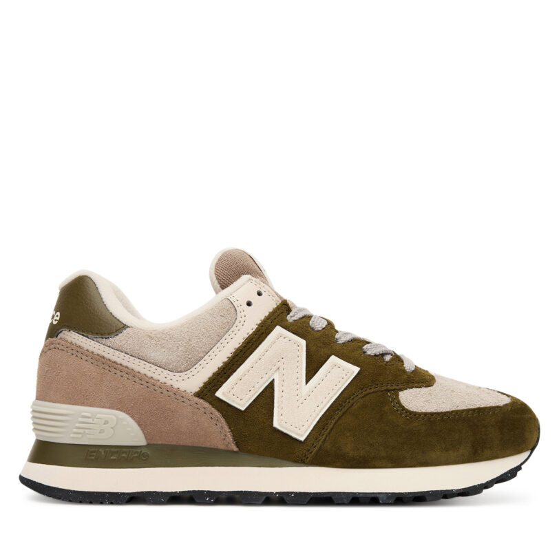 Сникърси New Balance U574BWS W Зелен цвят на ниска цена