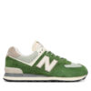 Сникърси New Balance U574GRE M Зелен цвят на ниска цена