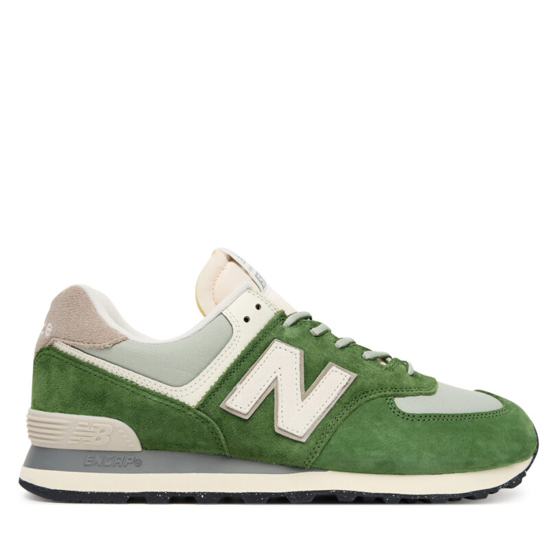 Сникърси New Balance U574GRE M Зелен цвят на ниска цена