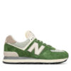 Сникърси New Balance U574GRE W Зелен цвят на ниска цена