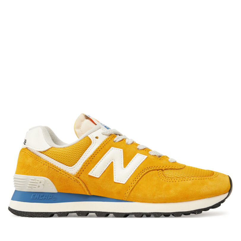 Сникърси New Balance U574VPY Жълт цвят на ниска цена