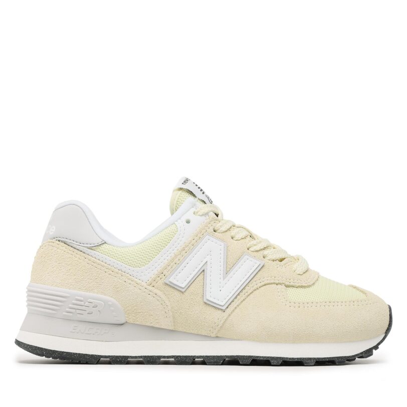 Сникърси New Balance U574Y2W Жълт цвят на ниска цена