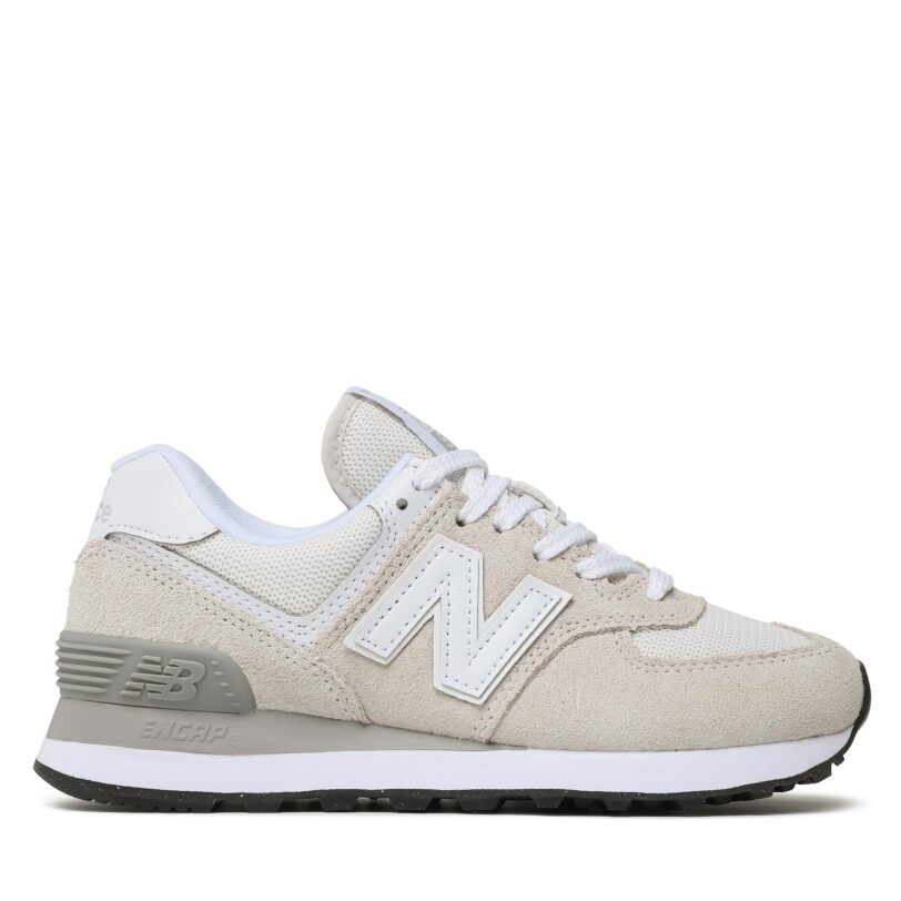 Сникърси New Balance WL574EVW Сив цвят на ниска цена