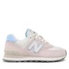 Сникърси New Balance WL574QC Розов цвят на ниска цена