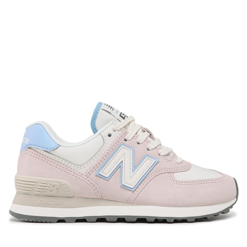 Сникърси New Balance WL574QC Розов цвят на ниска цена