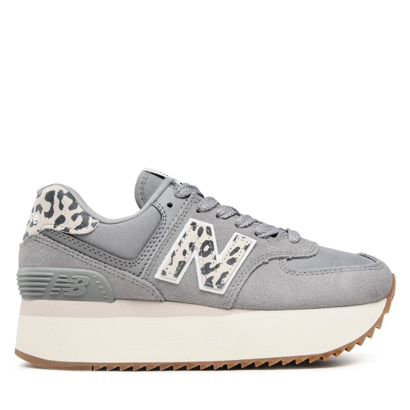 Сникърси New Balance WL574ZDB Сив цвят на ниска цена
