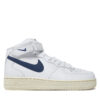 Сникърси Nike Air Force 1 '07 Mid DD9625 105 Бял цвят на ниска цена