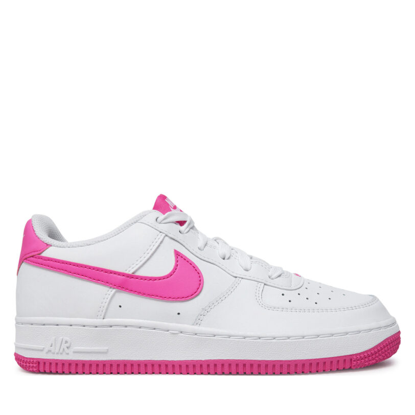 Сникърси Nike Air Force 1 (GS) FV5948 102 Бял цвят на ниска цена