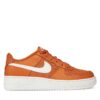 Сникърси Nike Air Force 1 Lv8 (GS) DX1656 800 Кафяв цвят на ниска цена