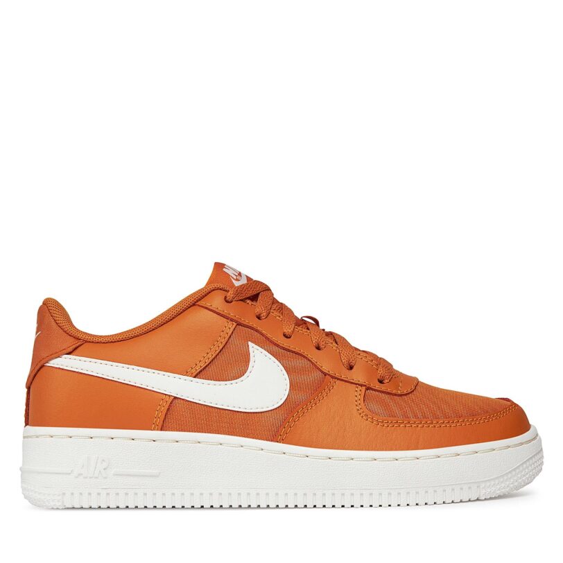 Сникърси Nike Air Force 1 Lv8 (GS) DX1656 800 Кафяв цвят на ниска цена