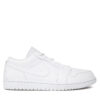 Сникърси Nike Air Jordan 1 Low 553558 136 Бял цвят на ниска цена